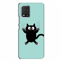 Эксклюзивный чехол для Xiaomi Mi 10 Lite (AlphaPrint - Мультяшные) Падающий кот - купить на Floy.com.ua