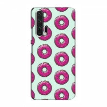 Чехлы с картинкой (Стильные) для Huawei Honor 20 Pro (AlphaPrint) Розовые пончик - купить на Floy.com.ua