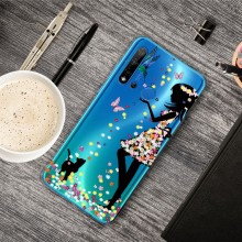 Чехол-бампер Fashion Case Девушка для Huawei P20 Lite 2019/ Nova 5i - купить на Floy.com.ua