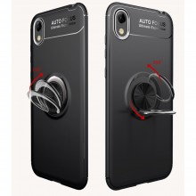 Защитный чехол Air Color Ring Black для Huawei Y5 2019/ Honor 8s Черный - купить на Floy.com.ua