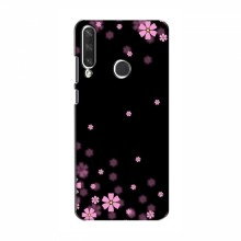 Чехол с принтом (Дизайнерские) для Huawei Y6p (AlphaPrint) Розовое цветение - купить на Floy.com.ua