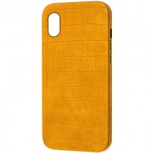 Кожаный чехол Croco Leather для Apple iPhone X / XS (5.8") - купить на Floy.com.ua