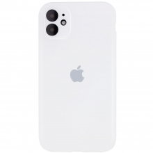 Чехол Silicone Case Full Camera Protective (AA) для Apple iPhone 12 mini (5.4") Белый - купить на Floy.com.ua