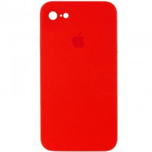 Чехол Silicone Case Square Full Camera Protective (AA) для Apple iPhone 6/6s (4.7") Красный - купить на Floy.com.ua