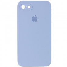 Чехол Silicone Case Square Full Camera Protective (AA) для Apple iPhone 6/6s (4.7") Голубой - купить на Floy.com.ua