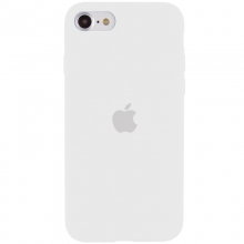 Чехол Silicone Case Full Protective (AA) для Apple iPhone SE (2020) Белый - купить на Floy.com.ua
