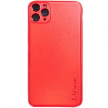 Кожаный чехол Xshield для Apple iPhone 11 Pro Max (6.5") Красный - купить на Floy.com.ua