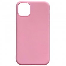 Силиконовый чехол Candy для Apple iPhone 11 Pro Max (6.5") Розовый - купить на Floy.com.ua