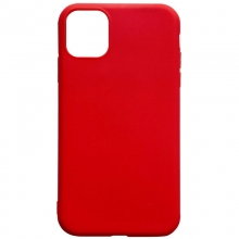 Силиконовый чехол Candy для Apple iPhone 11 Pro Max (6.5") Красный - купить на Floy.com.ua