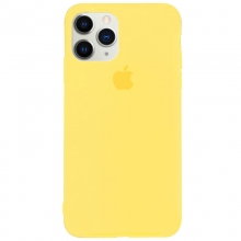 Чехол Silicone Case Full Protective (AA) для Apple iPhone 11 Pro Max (6.5") Желтый - купить на Floy.com.ua