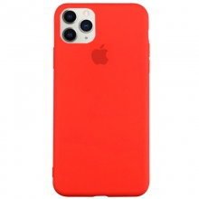 Чехол Silicone Case Full Protective (AA) для Apple iPhone 11 Pro Max (6.5") Красный - купить на Floy.com.ua