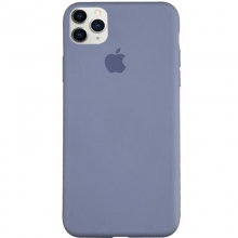 Чехол Silicone Case Full Protective (AA) для Apple iPhone 11 Pro Max (6.5") Серый - купить на Floy.com.ua