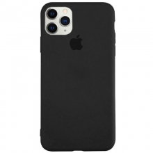 Чехол Silicone Case Full Protective (AA) для Apple iPhone 11 Pro Max (6.5") Черный - купить на Floy.com.ua