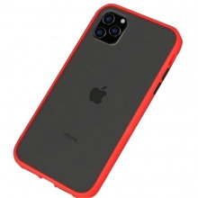 TPU+PC чехол LikGus Maxshield для Apple iPhone 11 Pro Max (6.5") Красный - купить на Floy.com.ua