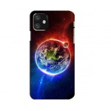 Чехол с печатью ( Космос ) AlphaPrint для iPhone 11 Яркая Земля - купить на Floy.com.ua