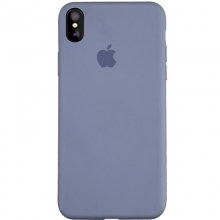 Чехол Silicone Case Full Protective (AA) для Apple iPhone XS Max (6.5") Серый - купить на Floy.com.ua
