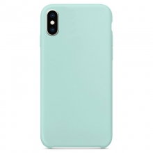Чехол Silicone Case without Logo (AA) для Apple iPhone XS Max (6.5") Голубой - купить на Floy.com.ua