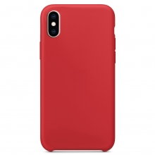 Чехол Silicone Case without Logo (AA) для Apple iPhone XS Max (6.5") Красный - купить на Floy.com.ua