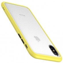 TPU+PC чехол LikGus Maxshield для Apple iPhone XS Max (6.5") Желтый - купить на Floy.com.ua