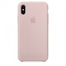 Чехол Silicone Case (AA) для Apple iPhone XS Max (6.5") Розовый - купить на Floy.com.ua