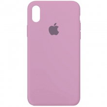 Чехол Silicone Case Full Protective (AA) для Apple iPhone X (5.8") / XS (5.8") Лиловый - купить на Floy.com.ua