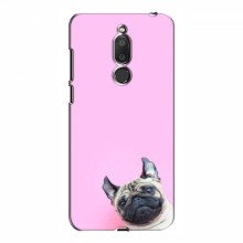 Чехол с принтом (Прикольные) для Meizu M6T (AlphaPrint) Собака на розовом - купить на Floy.com.ua