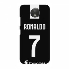 Чехол с принтом Криштиану Роналду для Motorola Moto C XT1750 AlphaPrint C. Ronaldo - купить на Floy.com.ua