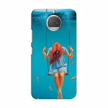 Чехлы с картинкой (Модные) для Motorola Moto G5s Plus (AlphaPrint) Девушка на качели - купить на Floy.com.ua