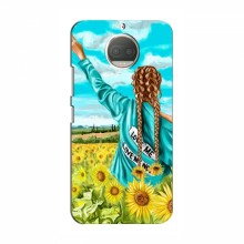 Чехлы с картинкой (Модные) для Motorola Moto G5s Plus (AlphaPrint) Девушка на поле - купить на Floy.com.ua