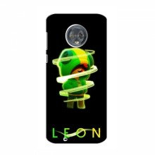 Чехол с принтом (на черном) для Motorola Moto G6 (AlphaPrint) LEON-мальчик - купить на Floy.com.ua