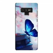Чехол с печатью (Подарочные) для Samsung Note 9 (AlphaPrint) Бабочка синяя - купить на Floy.com.ua