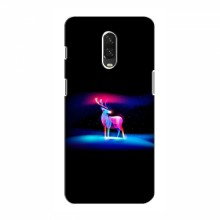 Чехол с печатью (Подарочные) для OnePlus 6T (AlphaPrint) Яркий олень - купить на Floy.com.ua