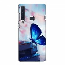 Чехол с печатью (Подарочные) для Samsung A9 2018 (AlphaPrint) Бабочка синяя - купить на Floy.com.ua