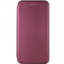 Кожаный чехол (книжка) Classy для Samsung Galaxy A32 4G Бордовый - купить на Floy.com.ua