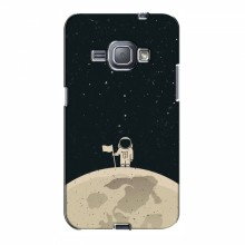 Чехол для Samsung J1 2016, J120, J120F (AlphaPrint) с печатью (ТОП продаж) Космонавт на луне - купить на Floy.com.ua
