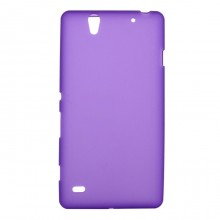 Чехол-бампер TPU для Sony C4 Фиолетовый - купить на Floy.com.ua