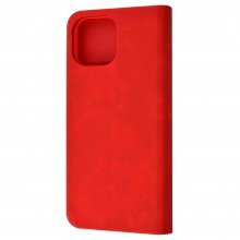 Чехол-книжка WAVE Flip Case с карманом для визиток для Xiaomi Mi 11 Lite Красный - купить на Floy.com.ua