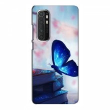 Чехол с печатью (Подарочные) для Xiaomi Mi Note 10 Lite (AlphaPrint) Бабочка синяя - купить на Floy.com.ua