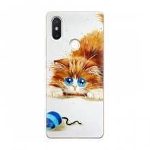 Чехлы с Котиками для Xiaomi Mi8 SE (VPrint) Котик и мишка - купить на Floy.com.ua