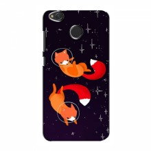 Чехол с печатью (Подарочные) для Xiaomi Redmi 4X (AlphaPrint) Лисы - купить на Floy.com.ua