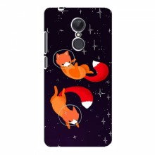 Чехол с печатью (Подарочные) для Xiaomi Redmi 5 Plus (AlphaPrint) Лисы - купить на Floy.com.ua