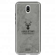 Чехол Deer TPU+Textile для Xiaomi Redmi 8A Серый - купить на Floy.com.ua