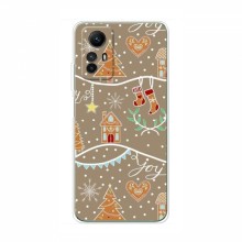 Новогодние, Праздничные Чехлы для Xiaomi Redmi Note 12s - 2024 год Новогодние пряники - купить на Floy.com.ua