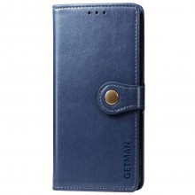 Кожаный чехол книжка GETMAN Gallant (PU) для Xiaomi Redmi Note 11 (Global) / Note 11S Синий - купить на Floy.com.ua