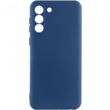 Чехол Silicone Cover Lakshmi Full Camera (A) для Samsung Galaxy S21 FE Синий - купить на Floy.com.ua
