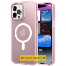 Чехол TPU Lyon frosted with MagSafe для Samsung Galaxy S23+ Pink - купить на Floy.com.ua