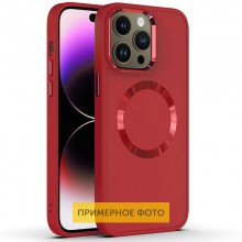 TPU чехол Bonbon Metal Style with MagSafe для OnePlus 10 Pro Красный - купить на Floy.com.ua