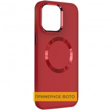 TPU чехол Bonbon Metal Style with MagSafe для OnePlus 9 Pro Красный - купить на Floy.com.ua
