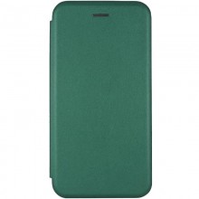 Кожаный чехол (книжка) Classy для Samsung Galaxy S21 FE Зеленый - купить на Floy.com.ua