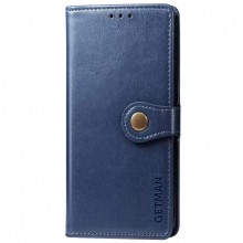 Кожаный чехол книжка GETMAN Gallant (PU) для Samsung Galaxy A25 5G Синий - купить на Floy.com.ua